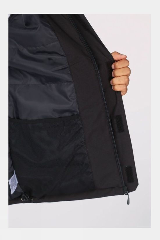 Our Planet Mens Relief Insulated Jacket Black