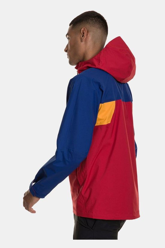 Berghaus Mens Sky Hiker Shell Jacket Haute Red/Sodalit Blu/Sunflowr