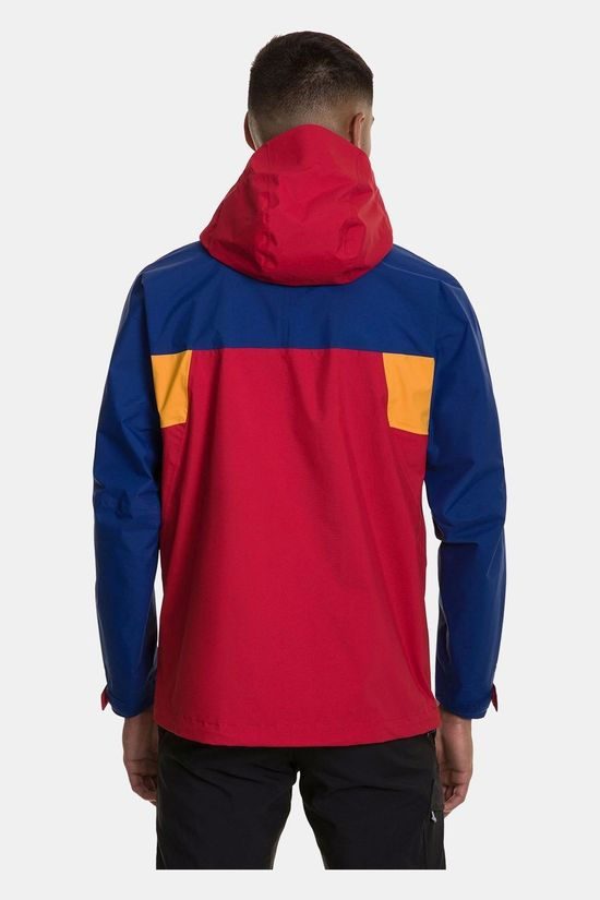 Berghaus Mens Sky Hiker Shell Jacket Haute Red/Sodalit Blu/Sunflowr