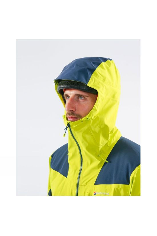 Montane Mens Alpine Resolve Gore-Tex Pro Jacket Citrus Green