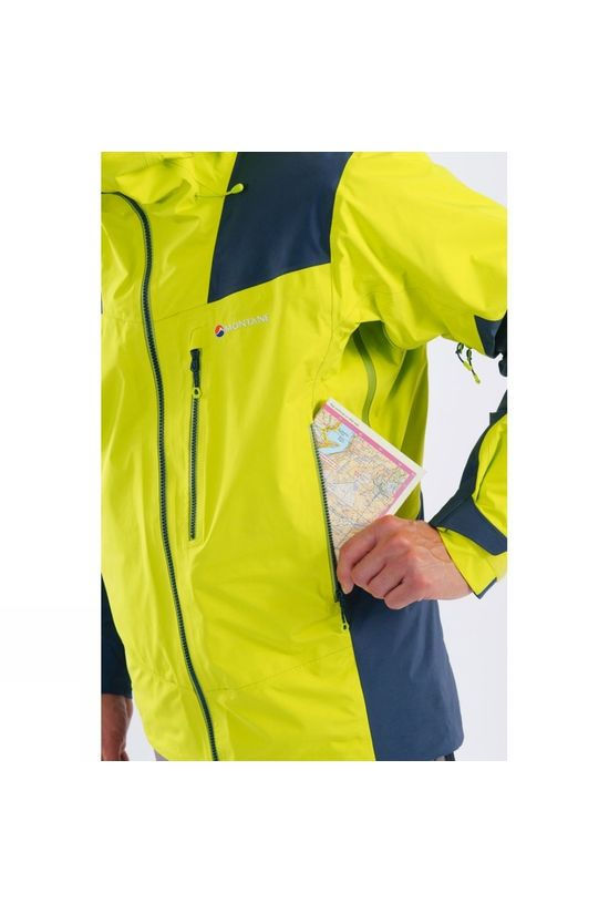 Montane Mens Alpine Resolve Gore-Tex Pro Jacket Citrus Green