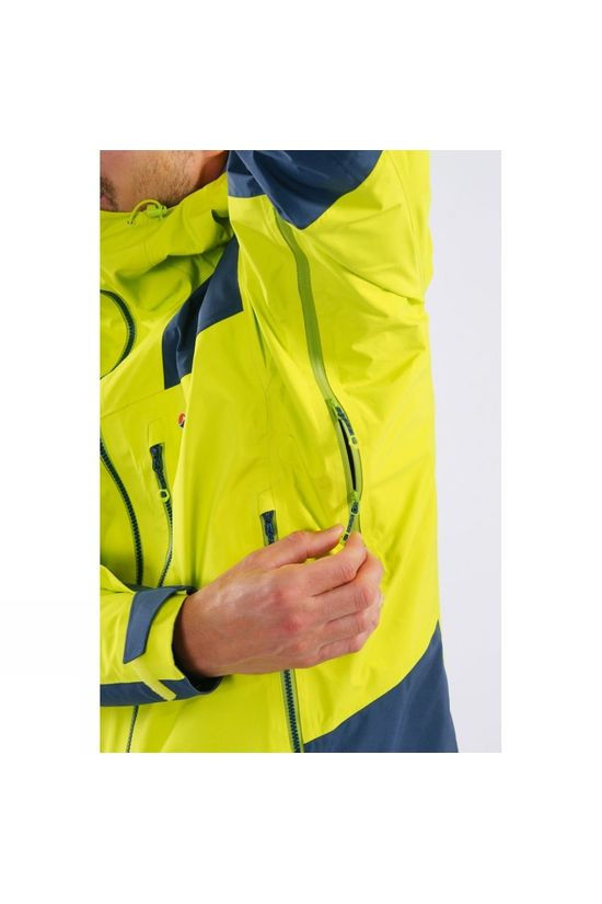 Montane Mens Alpine Resolve Gore-Tex Pro Jacket Citrus Green