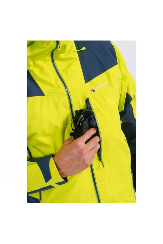 Montane Mens Alpine Resolve Gore-Tex Pro Jacket Citrus Green