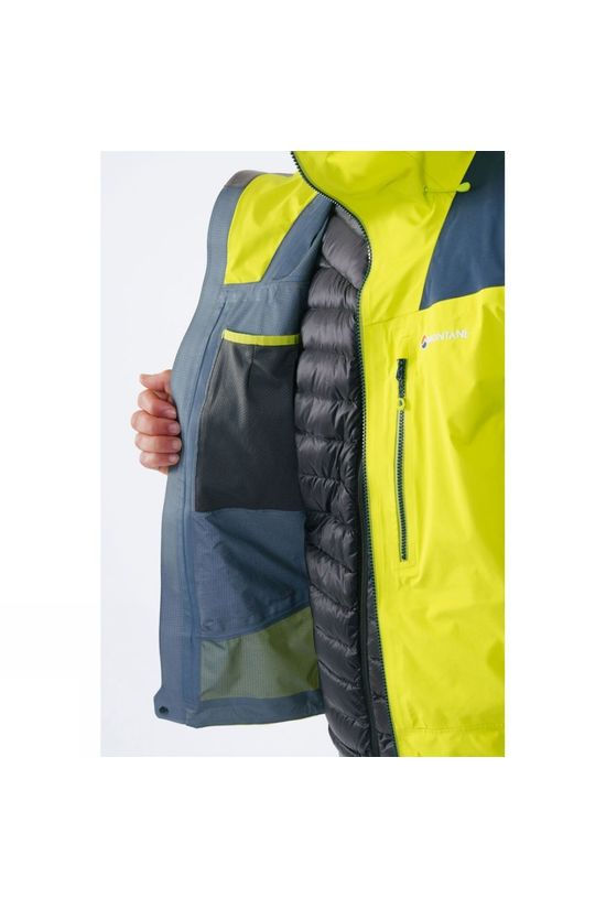 Montane Mens Alpine Resolve Gore-Tex Pro Jacket Citrus Green