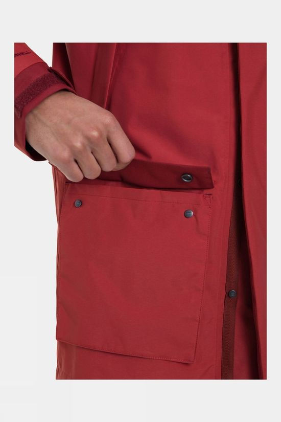Berghaus Breccan Ia Parka Shell Jacket Red Ochre/Russett Brown