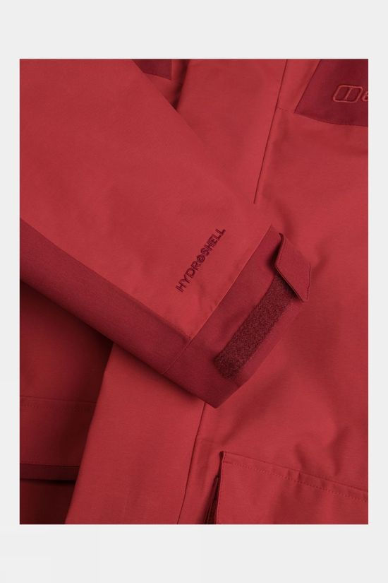 Berghaus Breccan Ia Parka Shell Jacket Red Ochre/Russett Brown