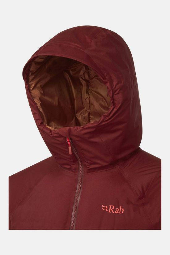 Rab Mens Valiance Jacket Oxblood Red
