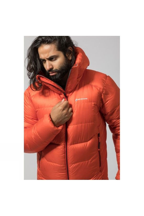 Montane Mens Alpine 850 Down Jacket Firefly Orange