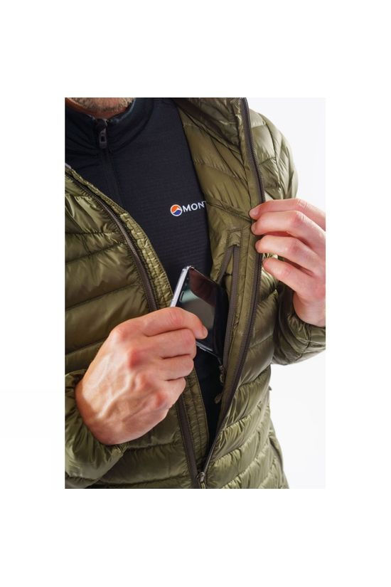 Montane Mens Featherlite Down Micro Jacket Kelp Green