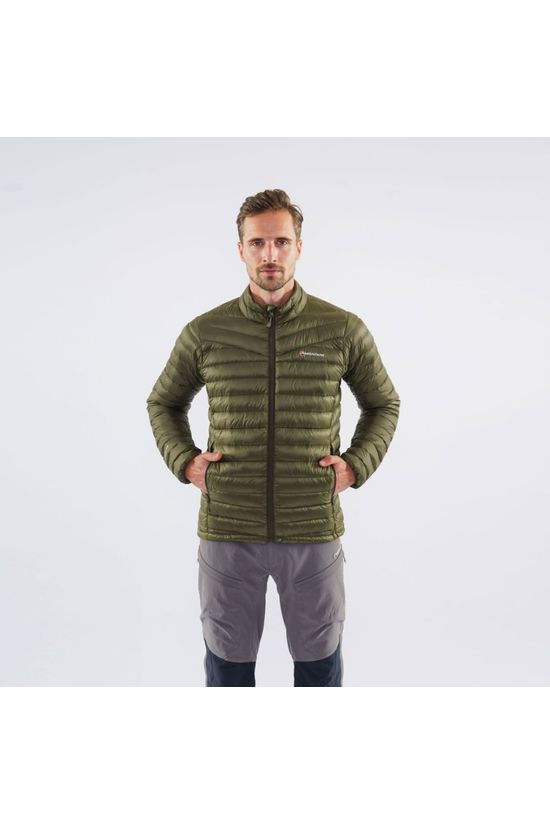 Montane Mens Featherlite Down Micro Jacket Kelp Green