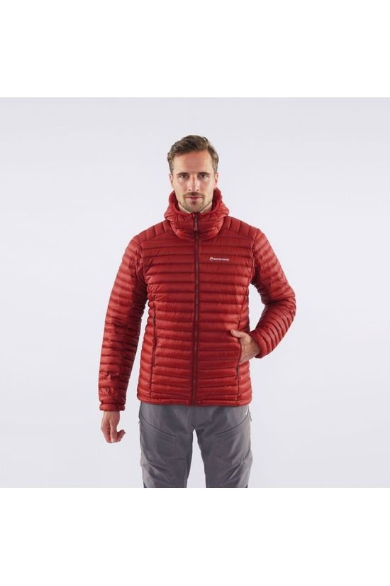 Montane Mens Flylite Down Jacket Redwood