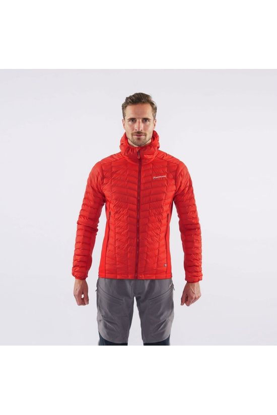 Montane Mens Icarus Stretch Jacket Alpine Red