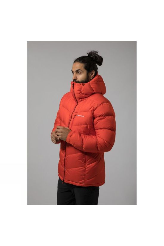 Montane Mens Resolute Down Jacket Firefly Orange