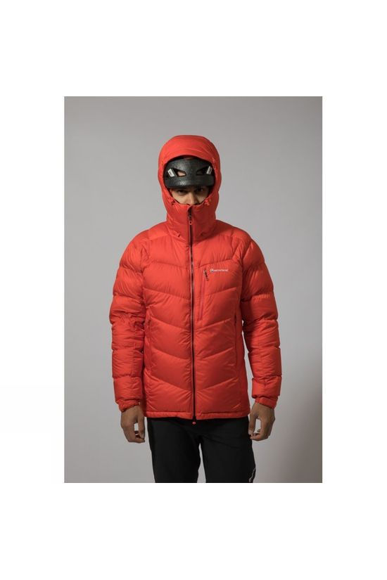 Montane Mens Resolute Down Jacket Firefly Orange