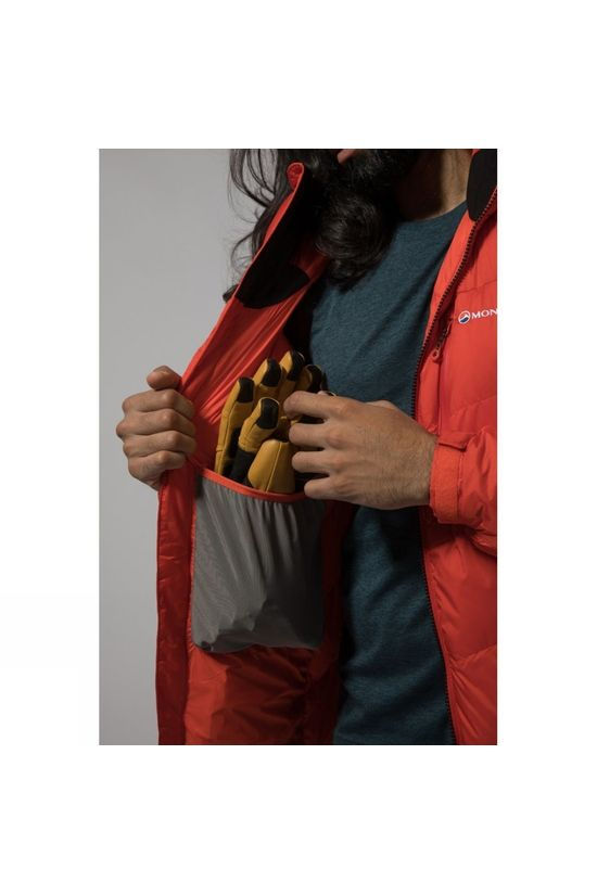 Montane Mens Resolute Down Jacket Firefly Orange