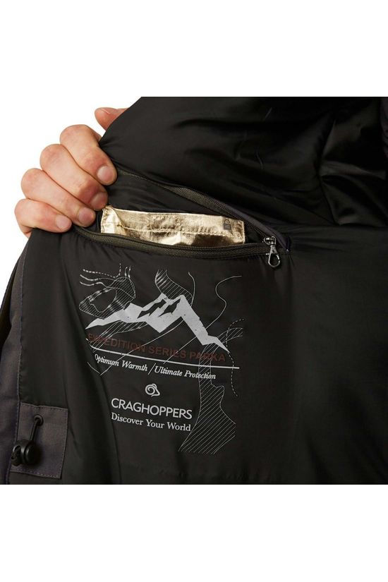Craghoppers Mens Bishorn Jacket Black Pepper