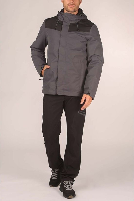 Our Planet Mens Cambrium 3in1 Jacket Ebony
