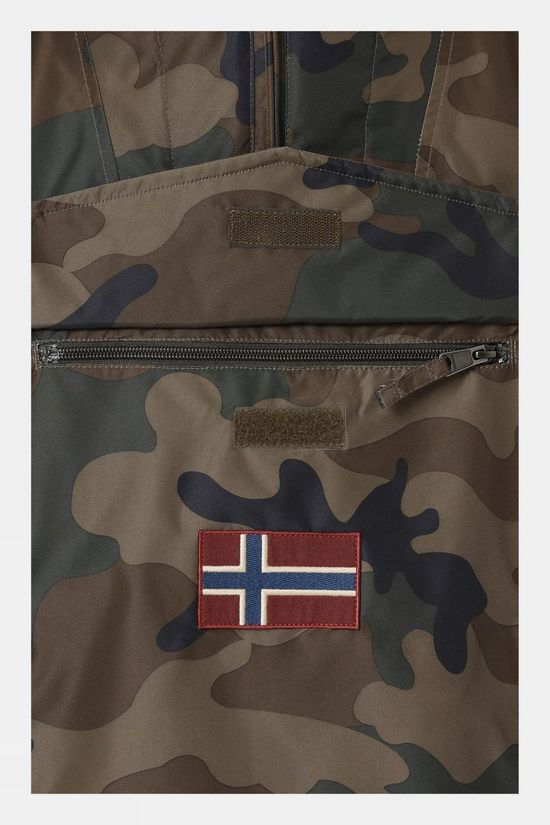 Napapijri Men's Rainforest Pocket Print Jacket Fantasy
