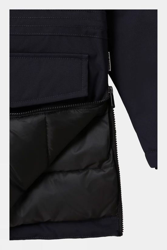 Napapijri Men's Skidoo Open Long Jacket Blu Marine