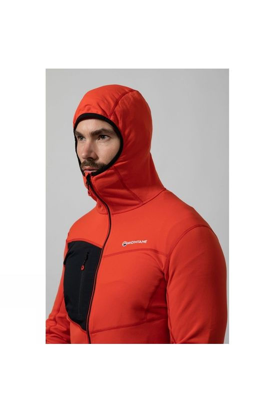 Montane Mens Alpine Raid Hoodie Firefly Orange
