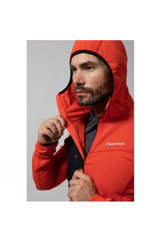 Montane Mens Alpine Raid Hoodie Firefly Orange