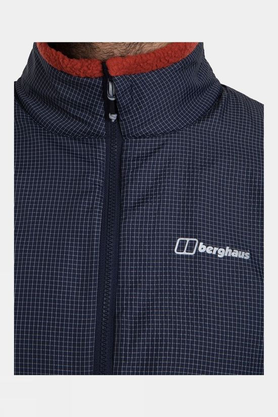 Berghaus Torrak Reversible Softshell Jacket Red Ochre/Night Sky