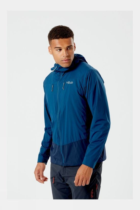 Rab Mens Vapour-Rise Alpine Light Jacket Deep Ink/Ink