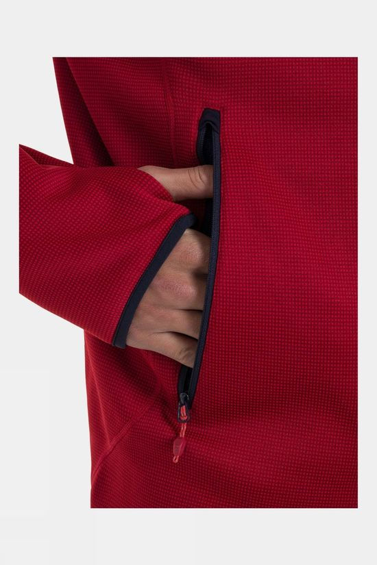 Berghaus Mens Pravitale 2.0 Hooded Jacket Red Dahlia/Haute Red/Night Sky