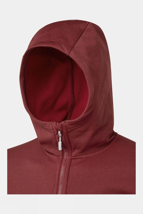 Rab Mens Geon Hoody Oxblood Red/Ascent Red Marl