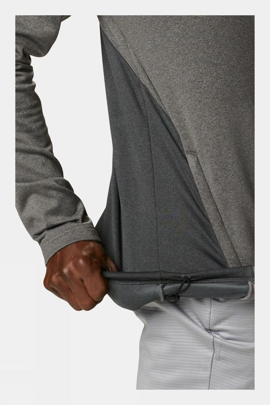 Columbia Mens Maxtrail Midlayer Fleece II City Grey, Shark, Shark Binding & Zips