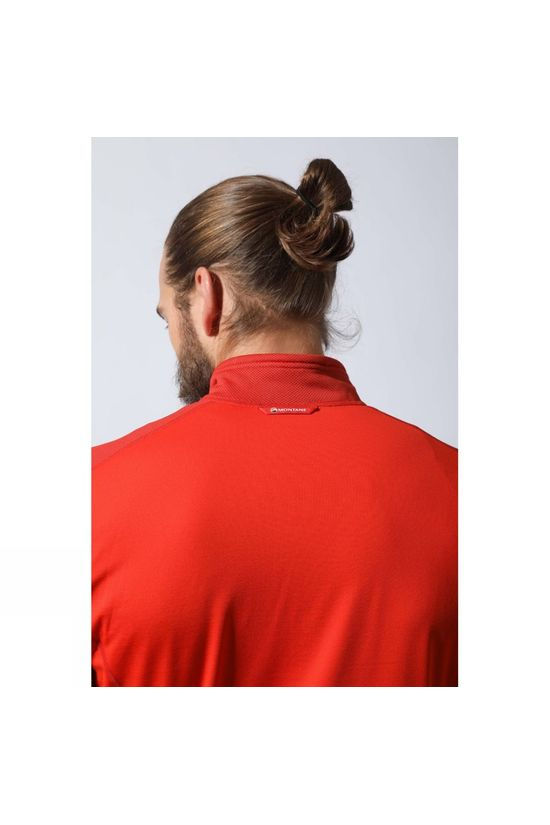 Montane Mens Iridium Hybrid Pull-On Firefly Orange