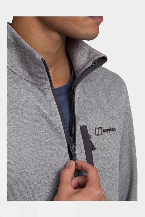 Berghaus Mens Carnell Half Zip Harbour Mist