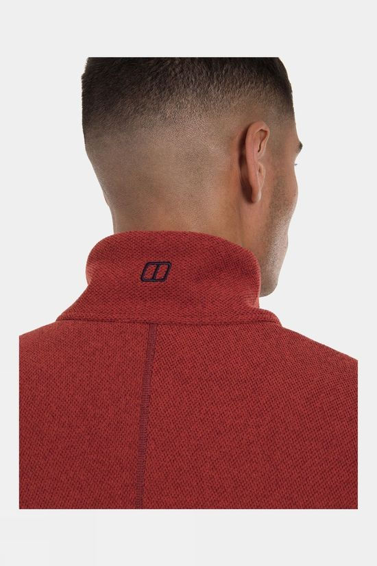 Berghaus Stainton 2.0 Half Zip Russet Brown/Red Ochre
