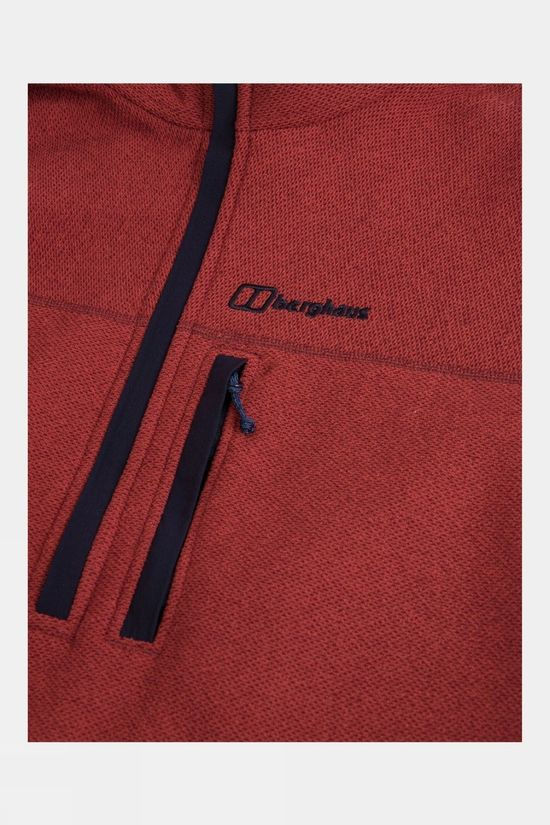 Berghaus Stainton 2.0 Half Zip Russet Brown/Red Ochre