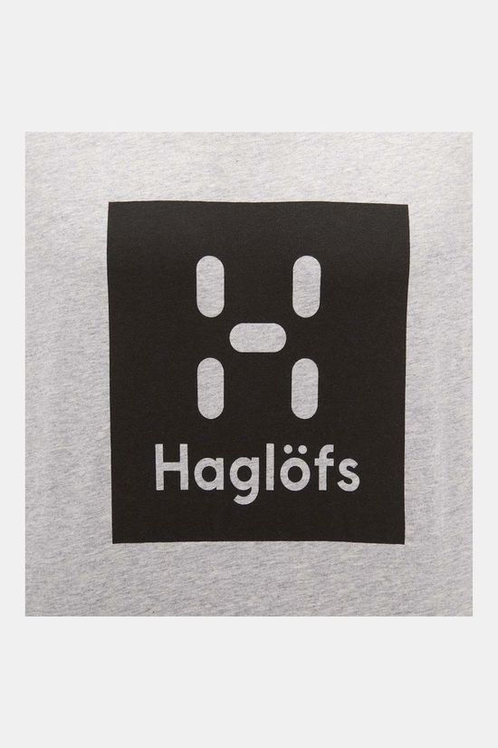 Haglofs Mens Camp Tee Grey melange/true black