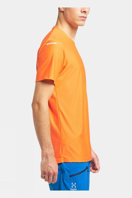 Haglofs Mens L.I.M Tech Tee Flame Orange