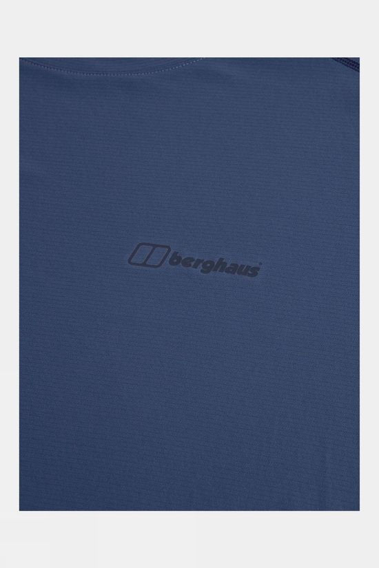 Berghaus 24/7 Tech Base Layer Short Sleeve Crew Neck  Vintage Indigo