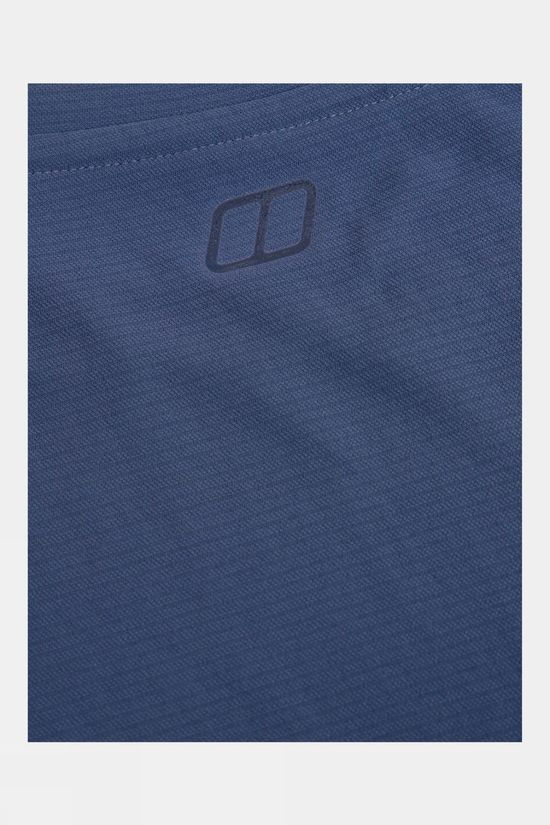 Berghaus 24/7 Tech Base Layer Short Sleeve Crew Neck  Vintage Indigo