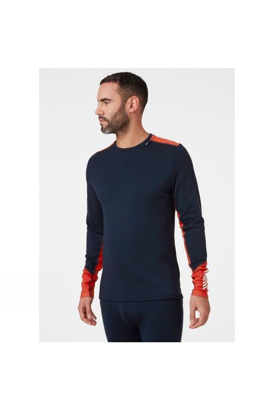 Helly Hansen LIFA Merino Midweight Crew Navy