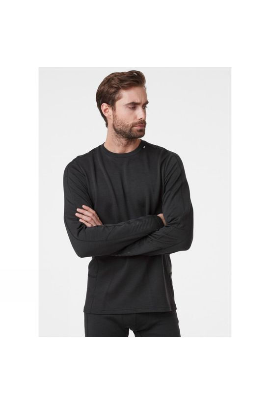 Helly Hansen LIFA Merino Lightweight Crew Black