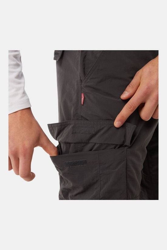 Craghoppers Mens NosiLife Branco Trouser Black Pepper