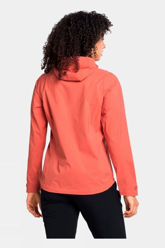 Odlo Womens Aegis 2.5L Waterproof Jacket Burnt Sienna