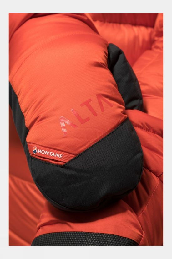 Montane Alpine 850 Down Mitt Firefly Orange