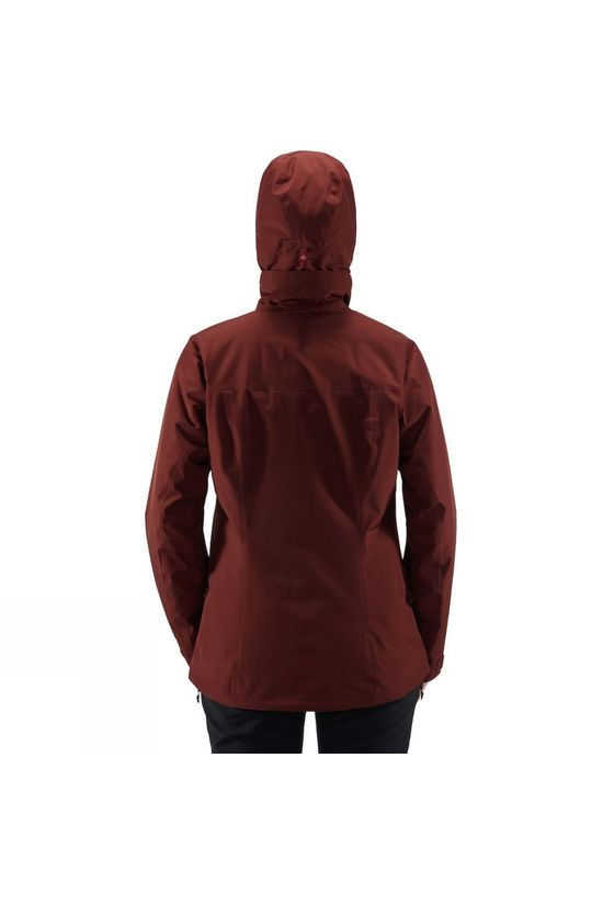Haglofs Womens Stratus Jacket Maroon red
