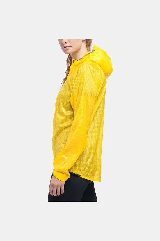 Haglofs Womens L.I.M Sheild Comp Hooded Jacket Signal yellow