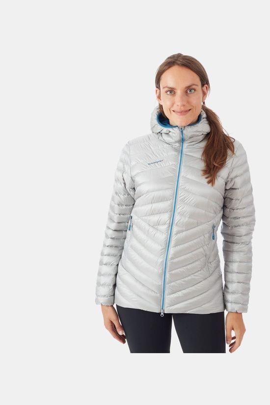 Mammut Womens Broad Peak Insulated Hooded Jacket Highway-Sapphire