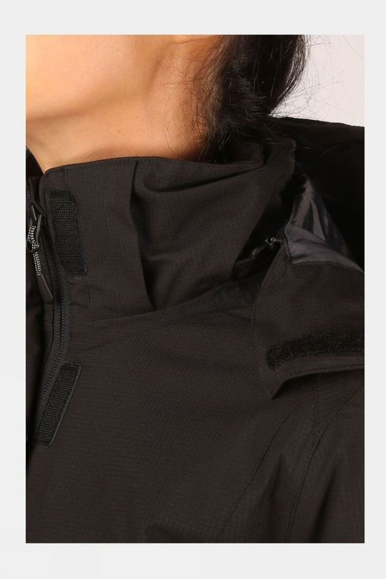 Our Planet Womens Relief Insulated Jacket Black