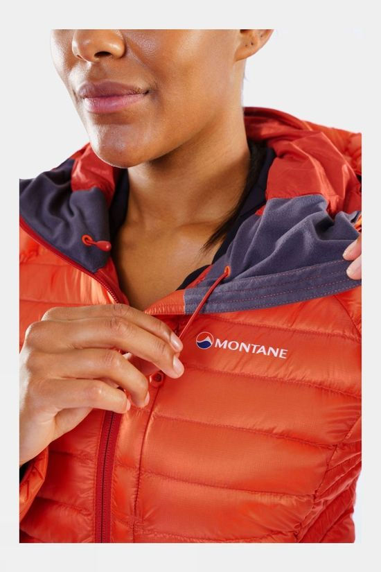 Montane Womens Featherlite Down Jacket Paprika
