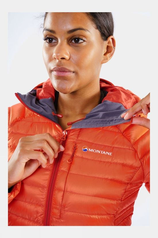 Montane Womens Featherlite Down Jacket Paprika