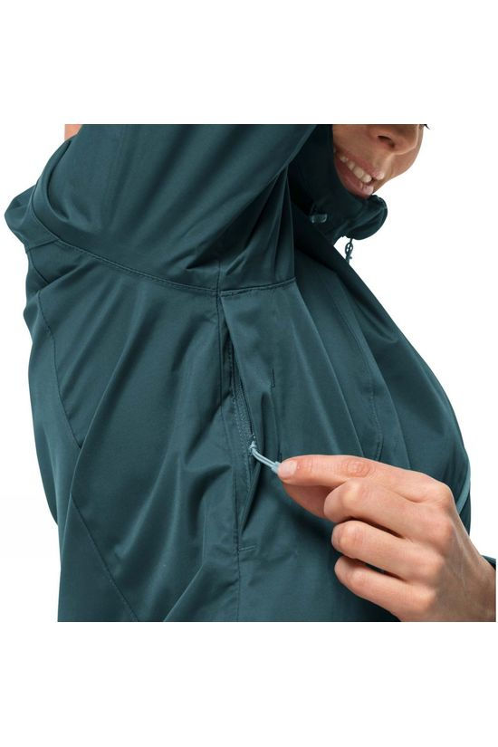 Jack Wolfskin Womens Gotland 3-in-1 Jacket Dark Jade